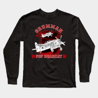 Grumman F8F Bearcat Long Sleeve T-Shirt